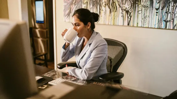 Office chairs with footrest