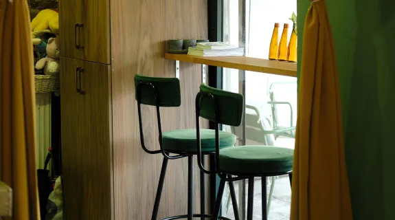 The green best saddle chairs