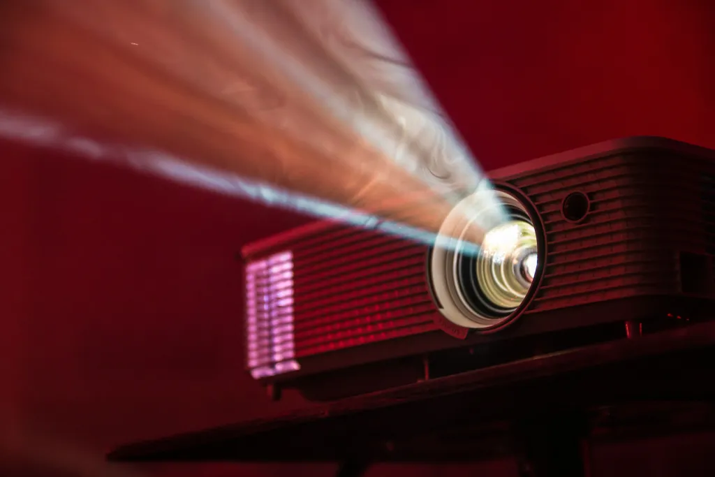 this is a smart board with projector