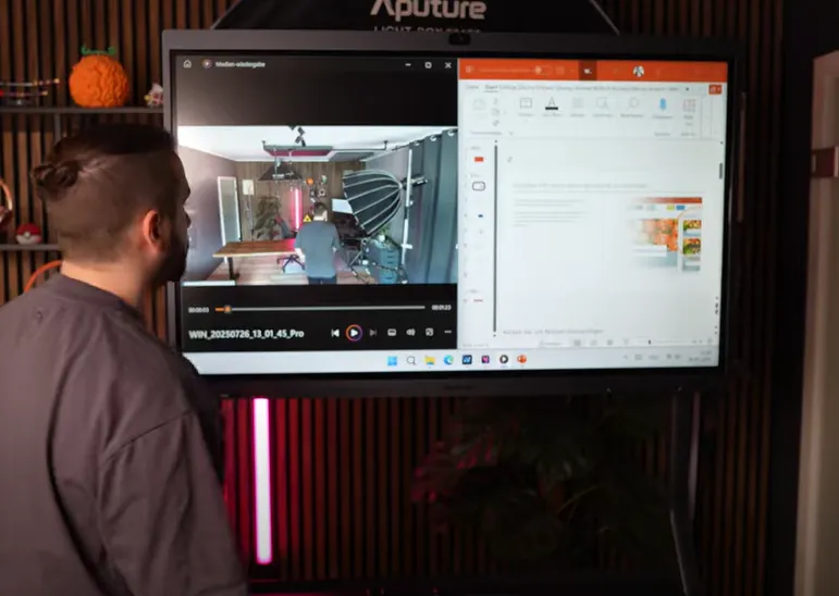 Smart interactive whiteboard ist wirklich nuetzlich
