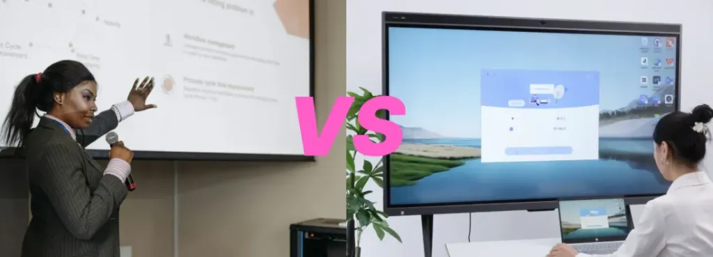 Smartboard verbessert die arbeitseffizienz