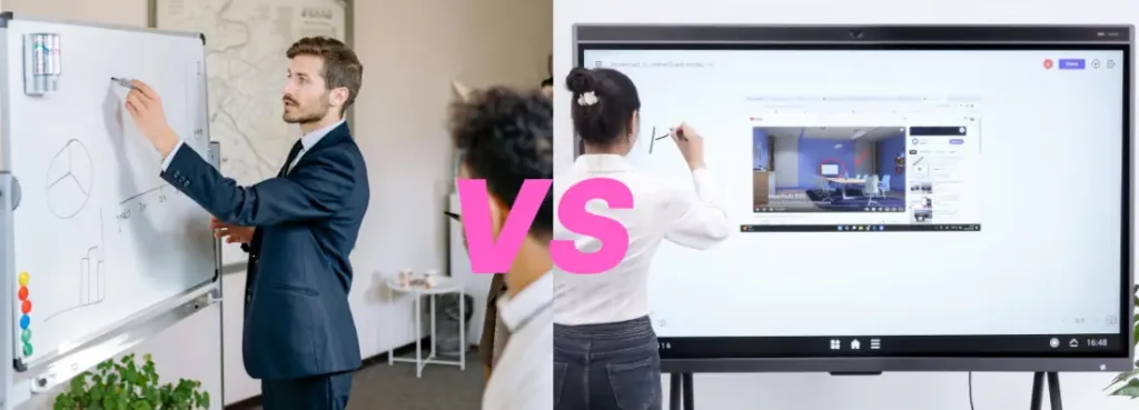 Smartboard verbessert die arbeitseffizienz