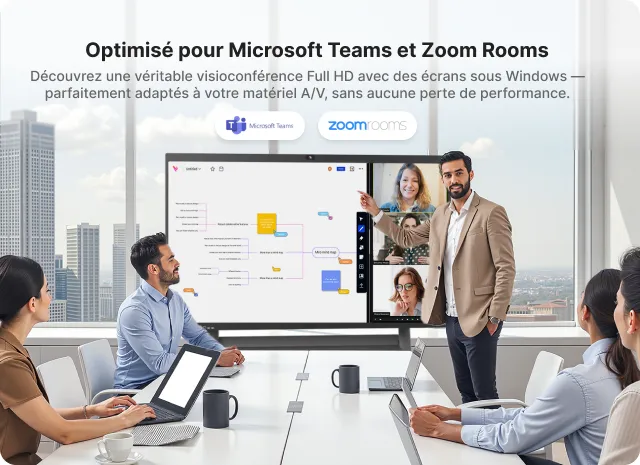 Nearhub Board S pro collaborative interactive smart whiteboard for zoom meetings