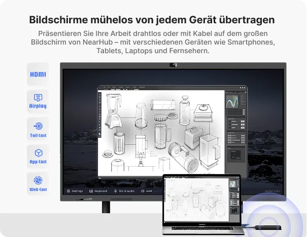 Nearhub Board S Pro elektronisches whiteboard