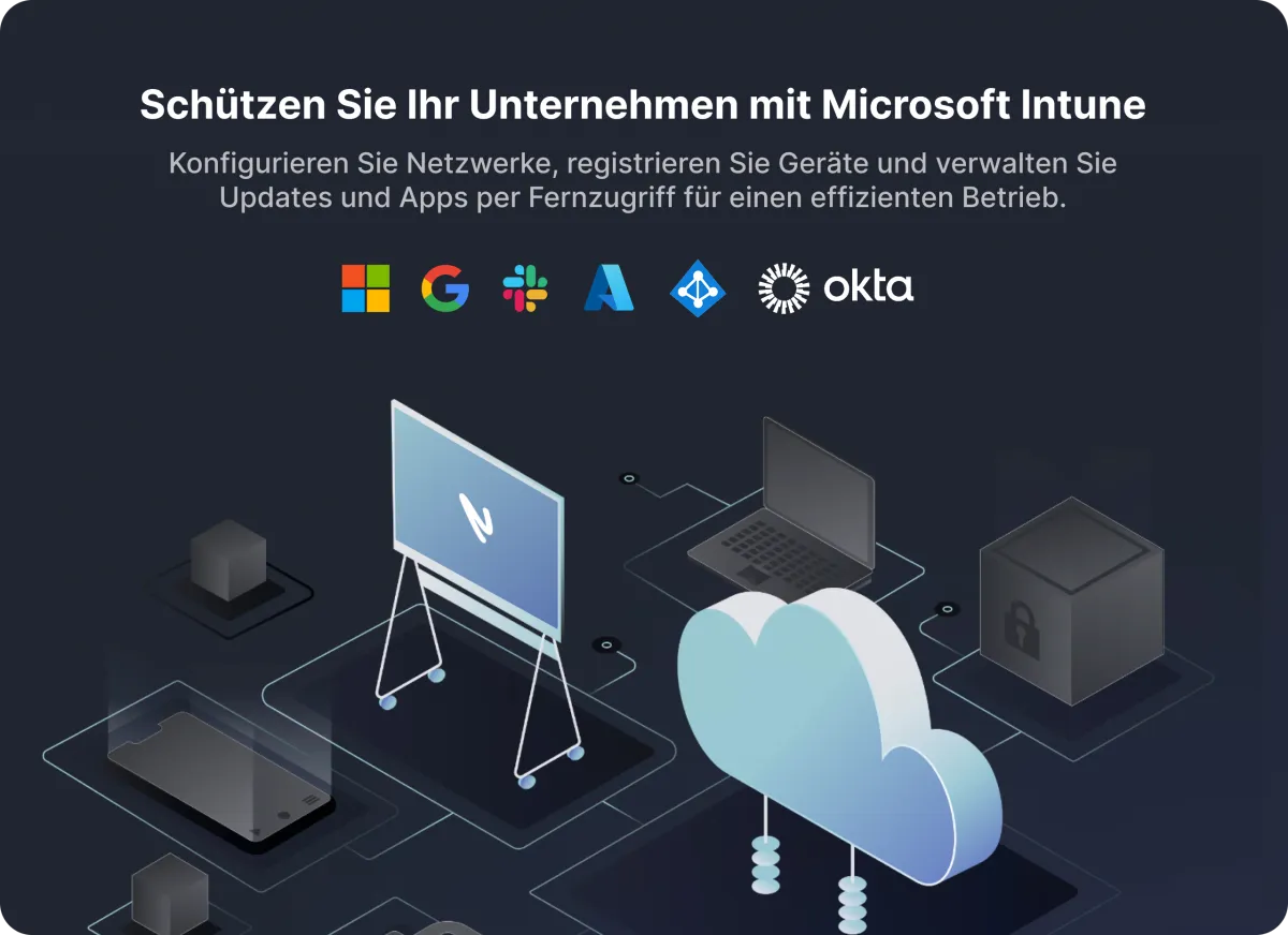 Nearhub Board S Pro die besten Smartboards für Unternehmen mit Microsoft Intune