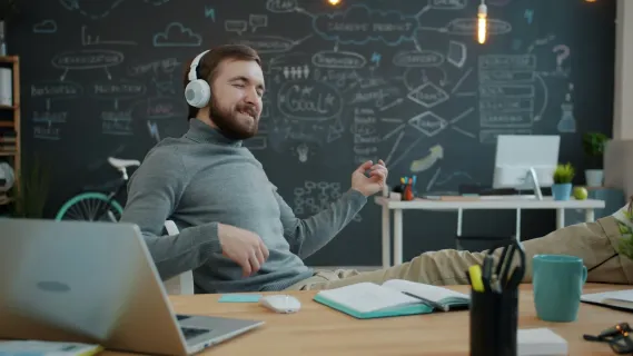 teachers with headset