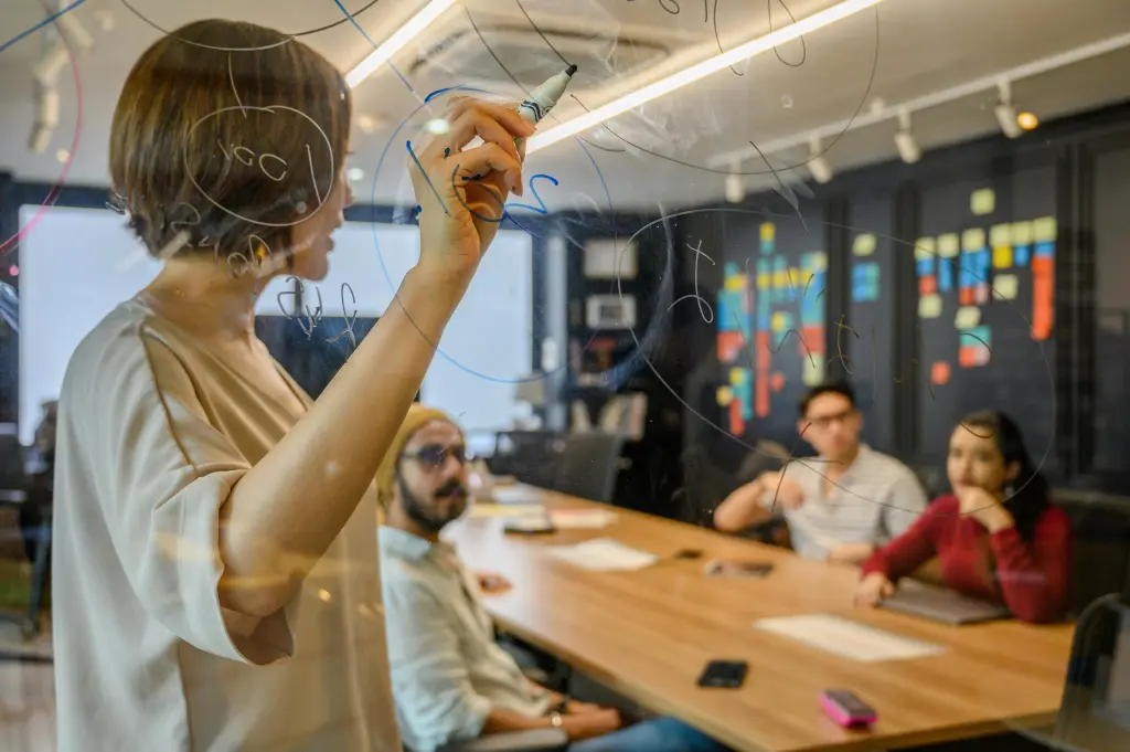 Teams diskutierten ueber das ctouch