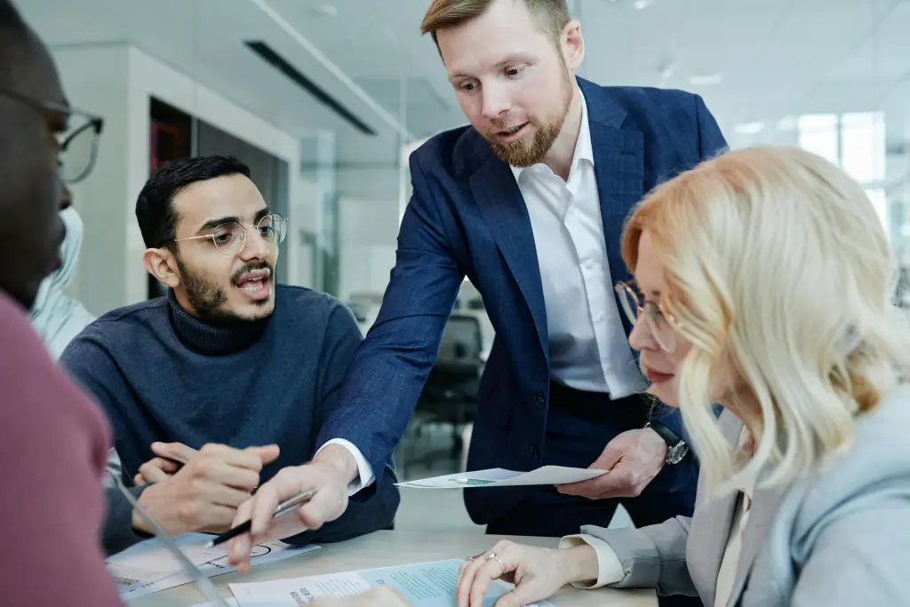 Teams diskutierten ueber das ctouch