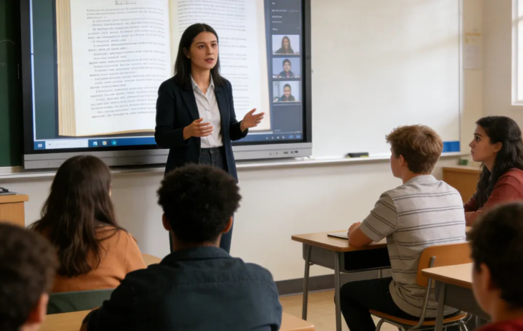 students have online bible study