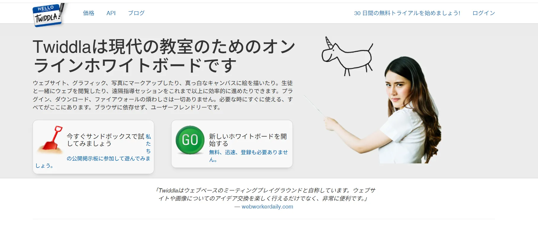 twiddlaのおホワイトボードアプリ