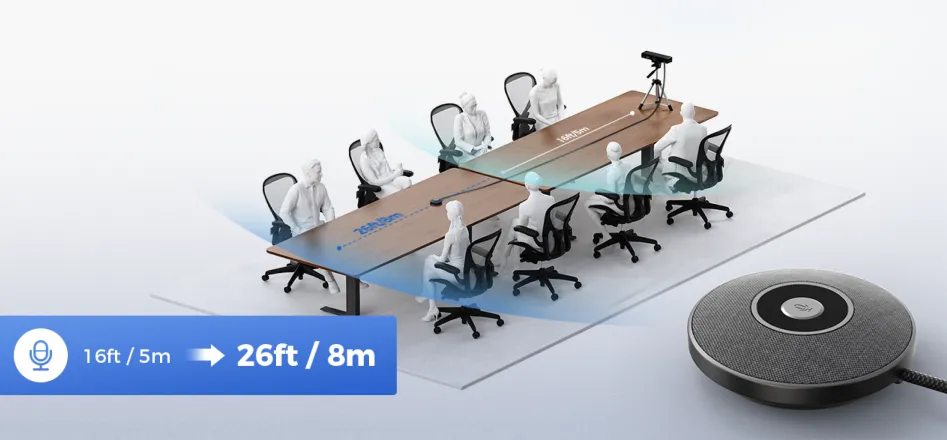 Nearity V30S best conference webcam for office using Microsoft