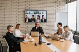video conference system all in one videobar or room kit