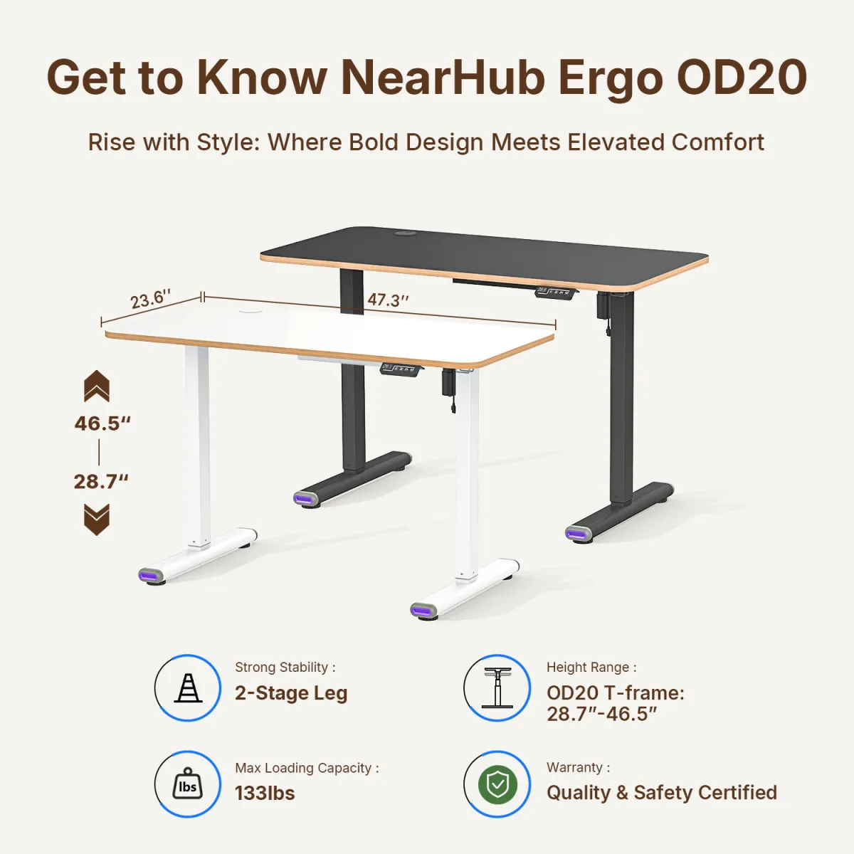 ergonomic stand up desk