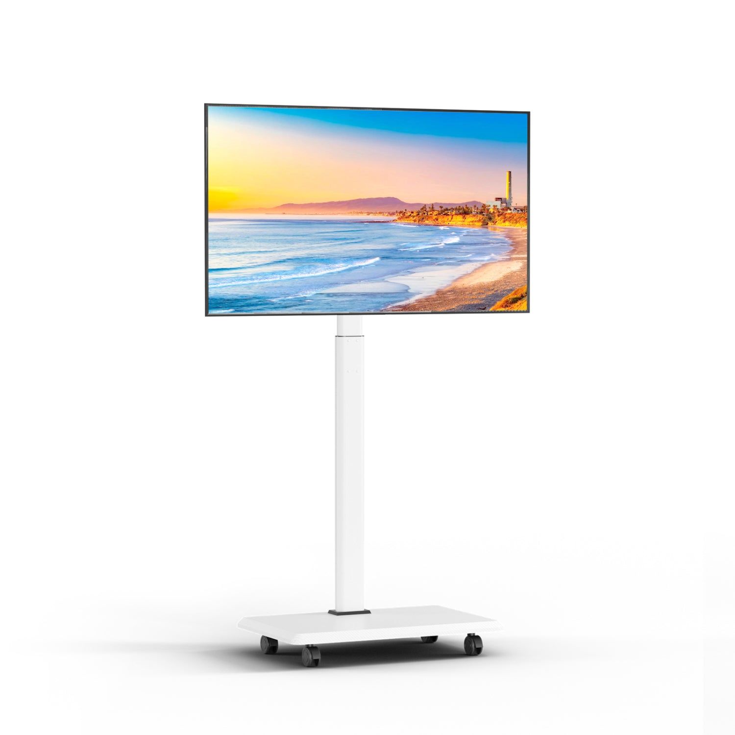 売れ筋がひ新作！ white-rolling-tv-stand- テレビ台