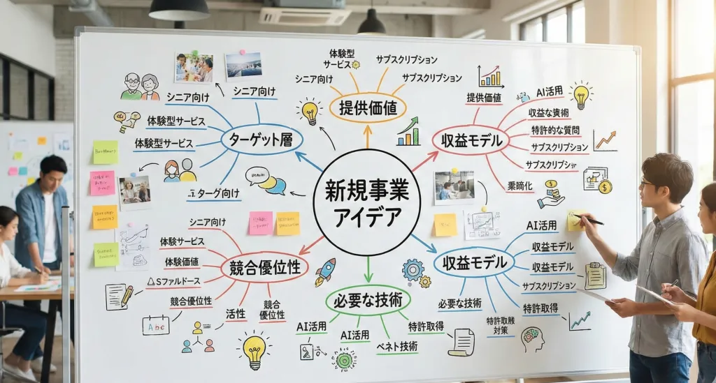 仕事でホワイトボードを活用している人