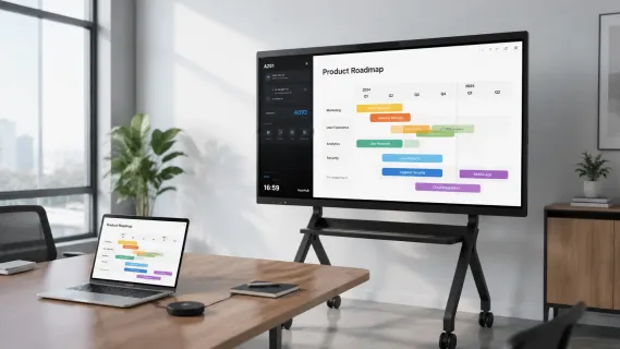 wireless presentation systems with nearhub devices