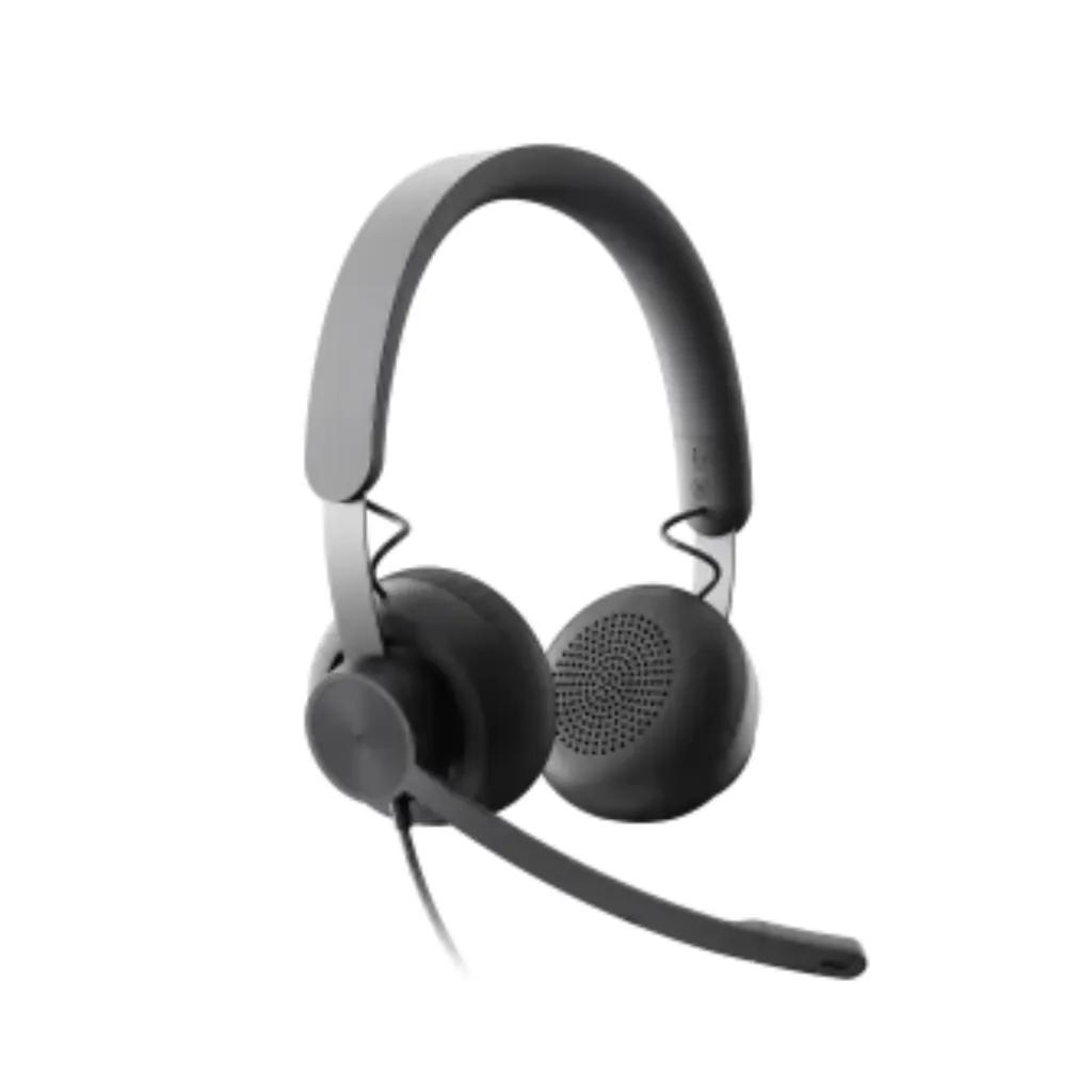 it is a logi's noise cancelling headset with mic