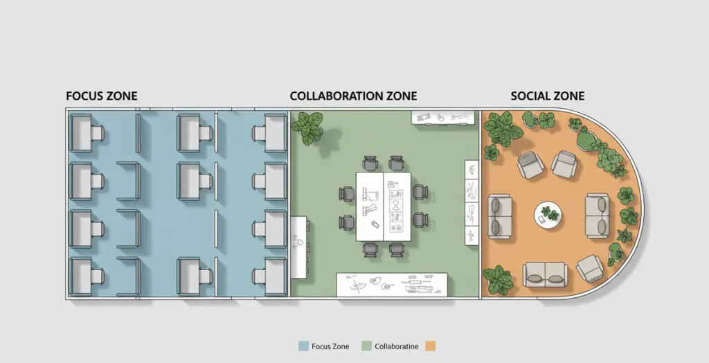 design collaborative workspace