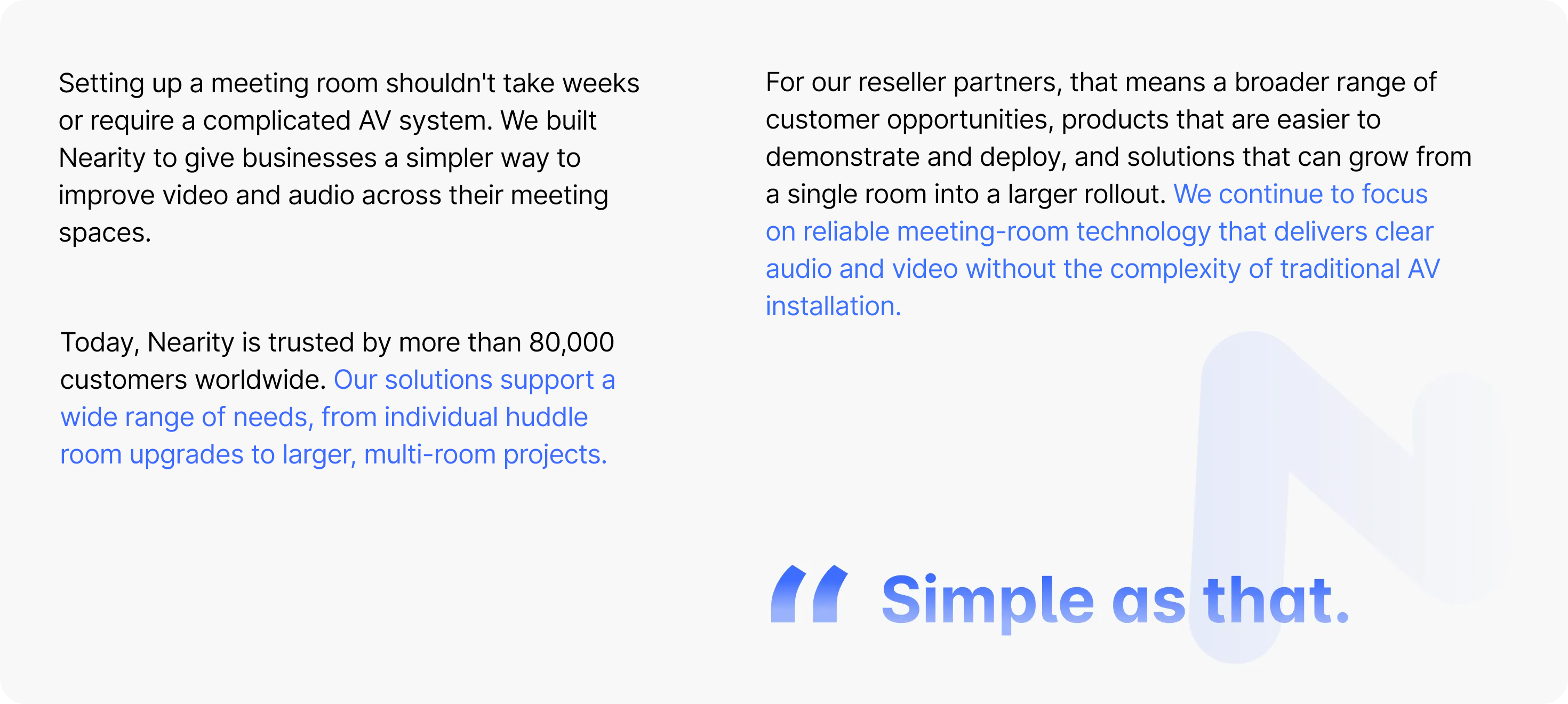 Why We Built Nearity