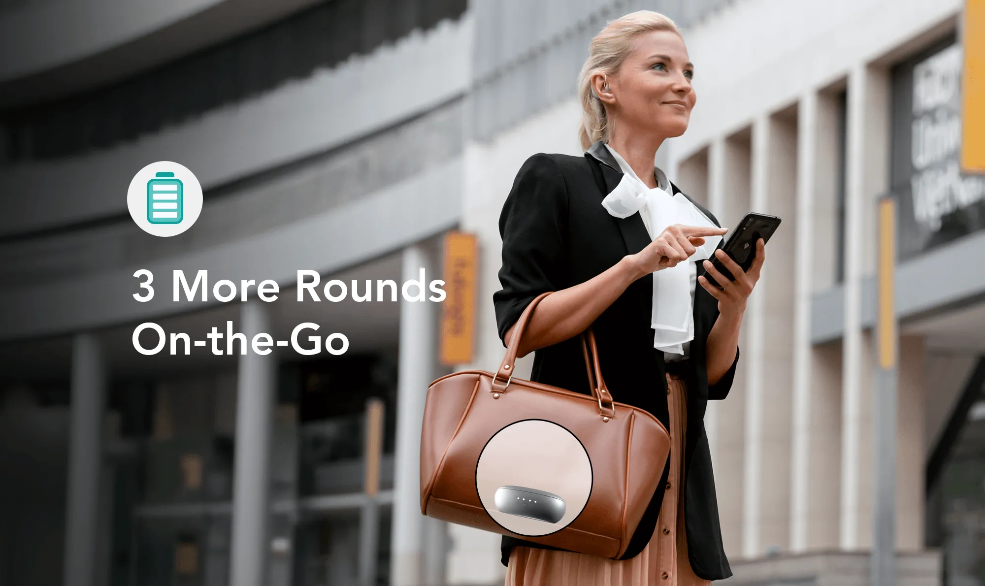 rechargeable hearing aids with charging case