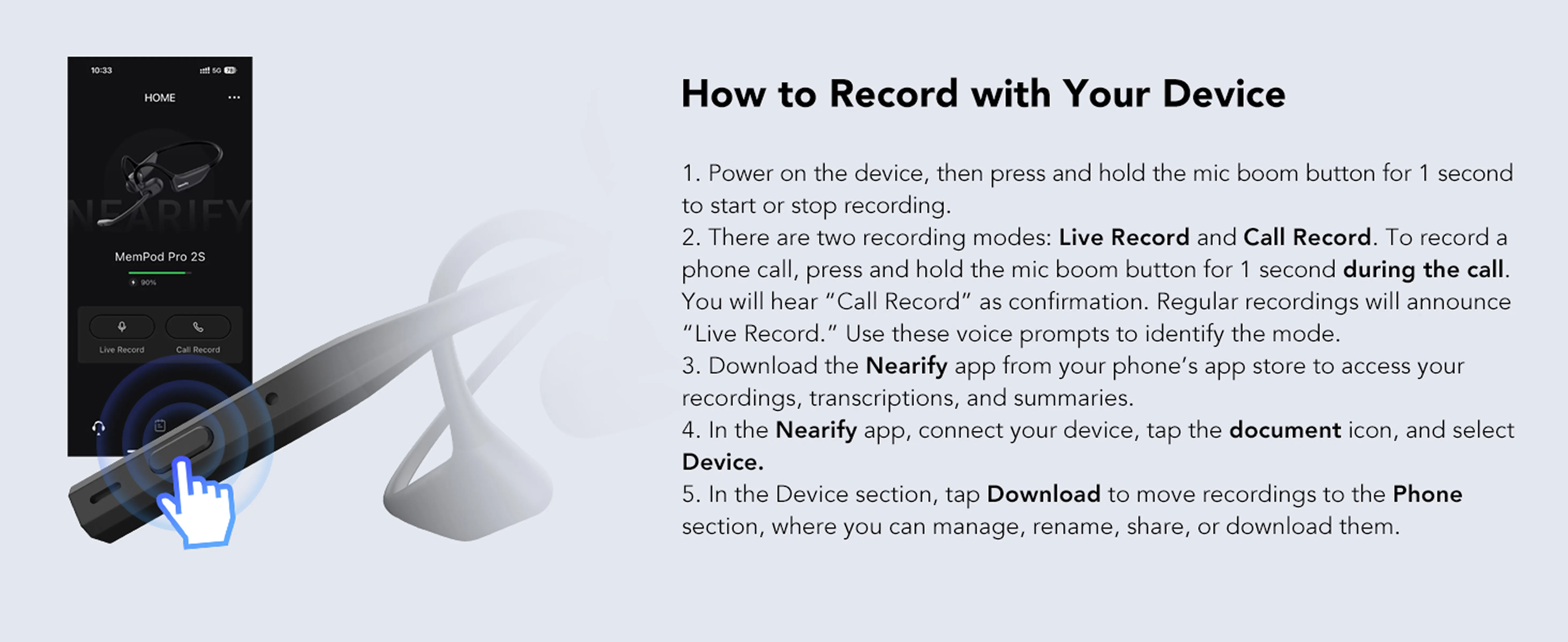 record