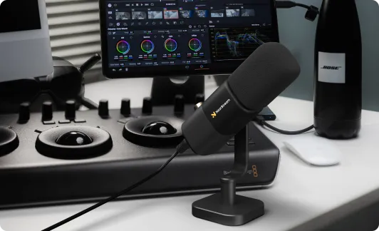 WORKS WITH ANY XLR INTERFACE