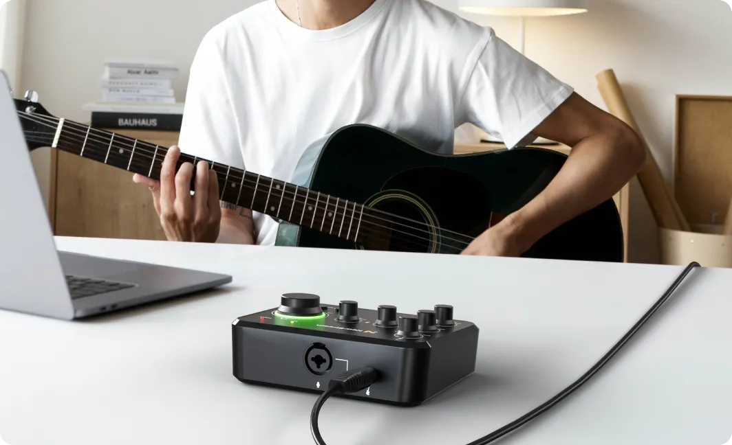 Comprehensive Instrument Input Dedicated Audio Output