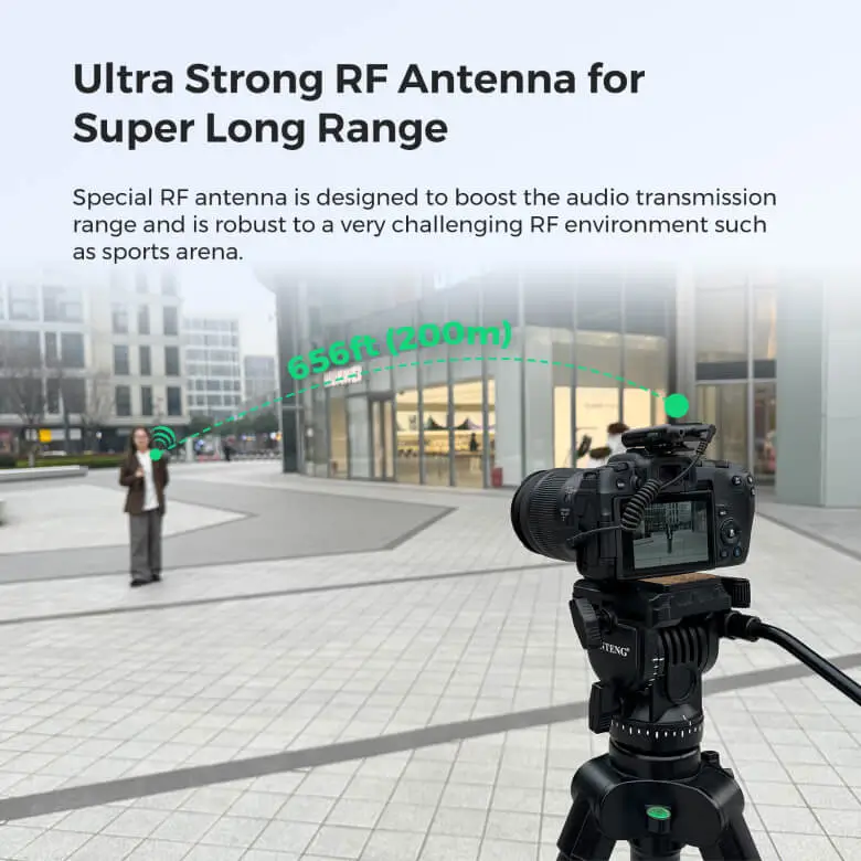 DUAL WIRELESS LAVALIER MICROPHONE