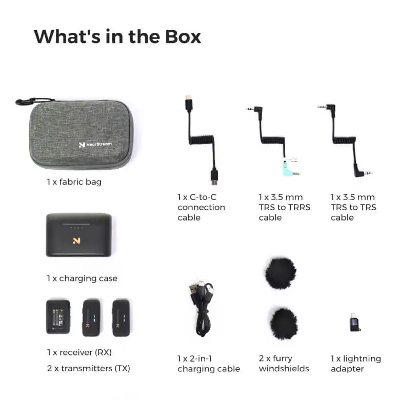 DUAL WIRELESS LAVALIER MICROPHONE
