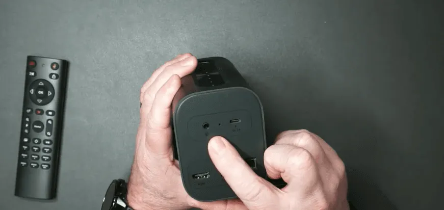 Luckily, with a 3.5mm jack available, adding a wireless lapel mic or shotgun mic is super easy.
