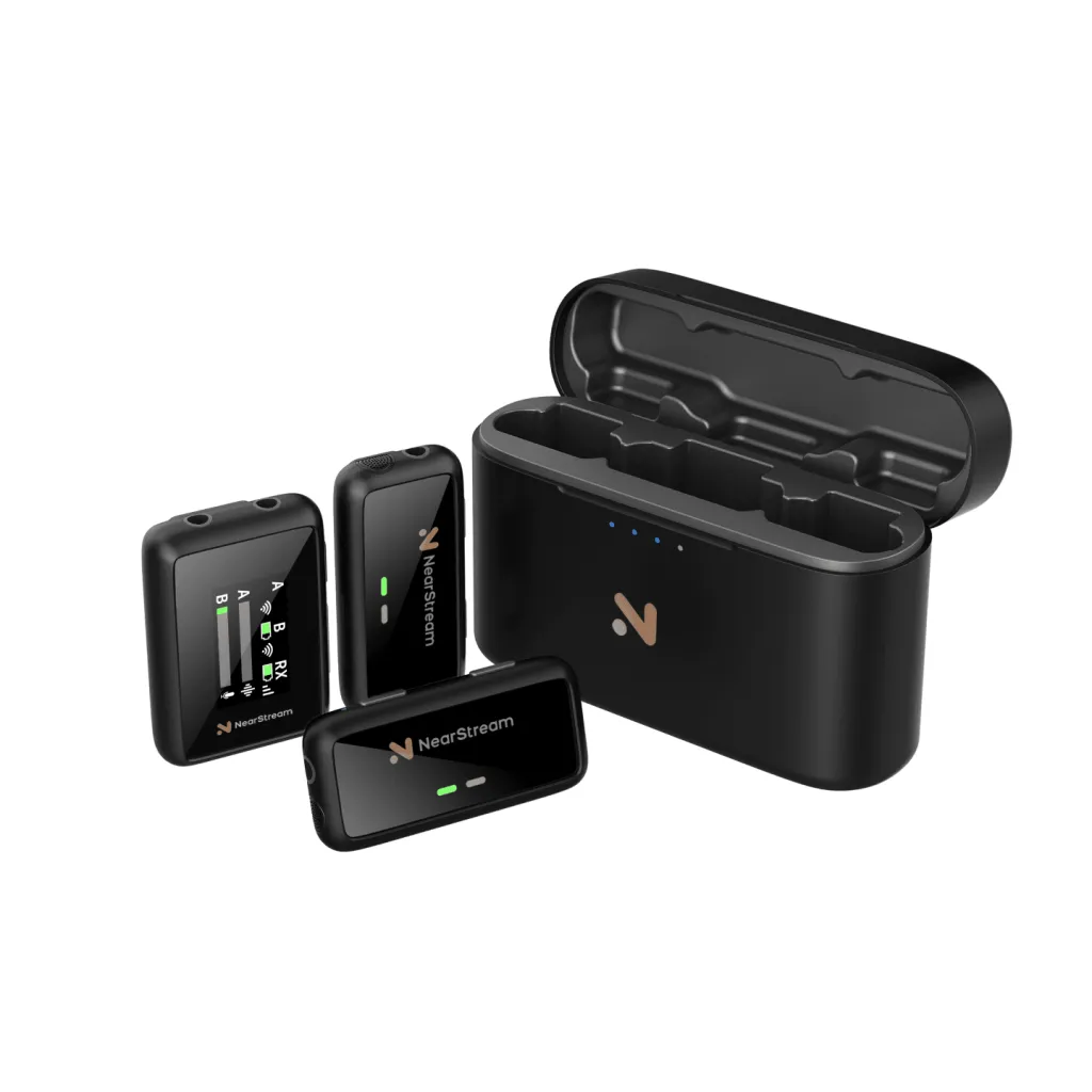 Dual Wireless Lavalier Microphone