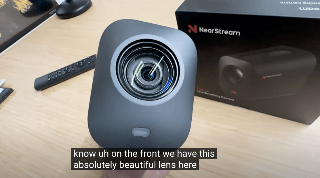 The lens of NearStream VM20 is pretty good
