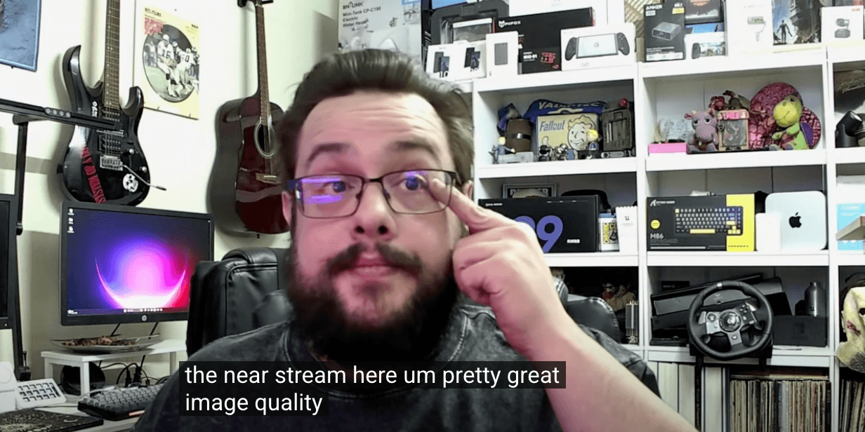 The video quality of NearStream VM20 is pretty high