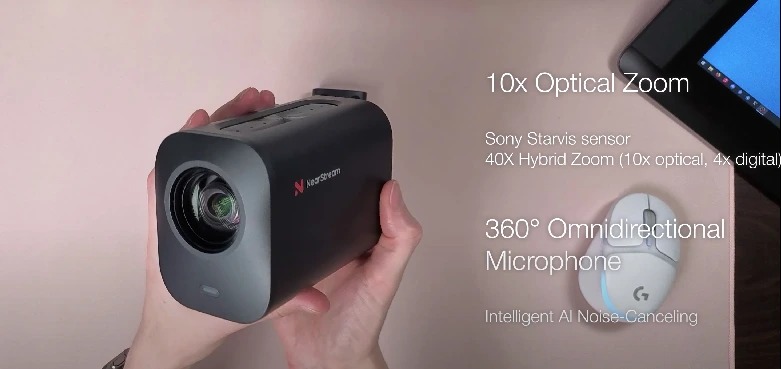 NearStream VM20 is a surprisingly powerful camera for vlogging