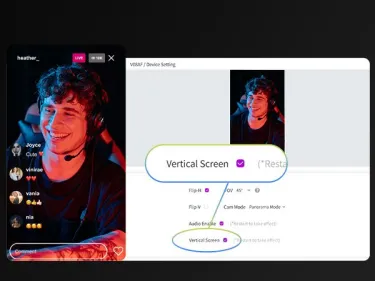 Vertical Screen