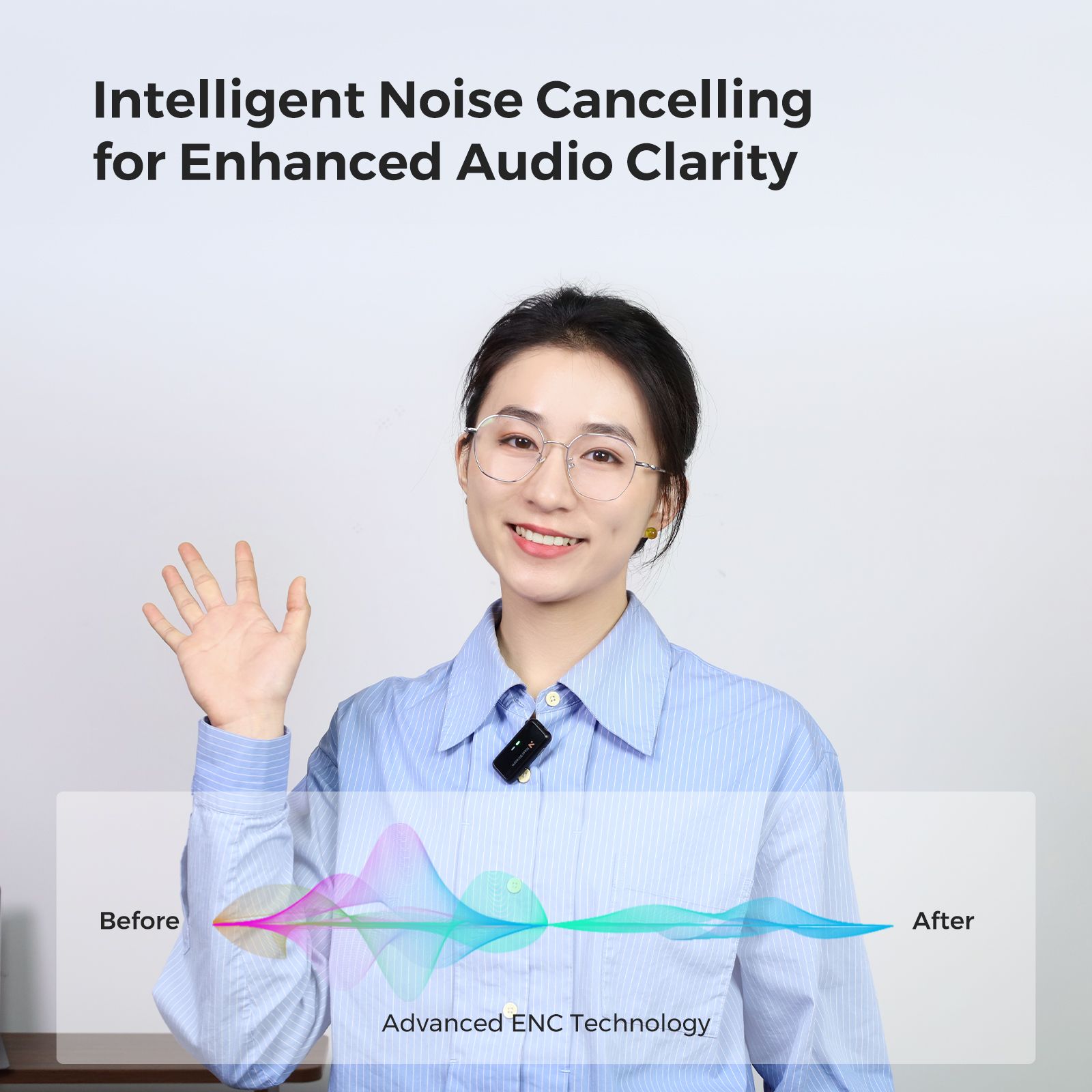 NearStream AWM20D | Solo Wireless Lavalier Microphone