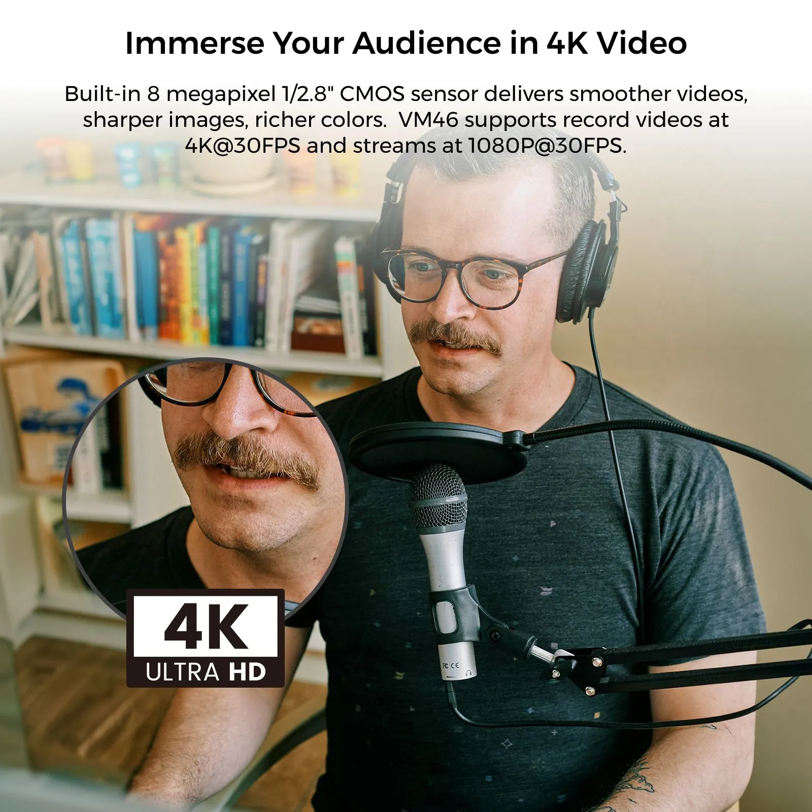 Improve your audience in 4K video 
