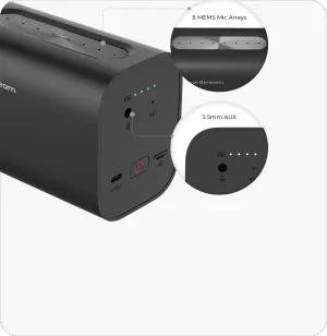 8-MEMS Microphone Array & 3.5mm jack