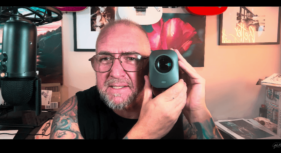 The lens is large, which should help in low-light scenarios