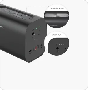 8-MEMS Microphone Array & 3.5mm jack