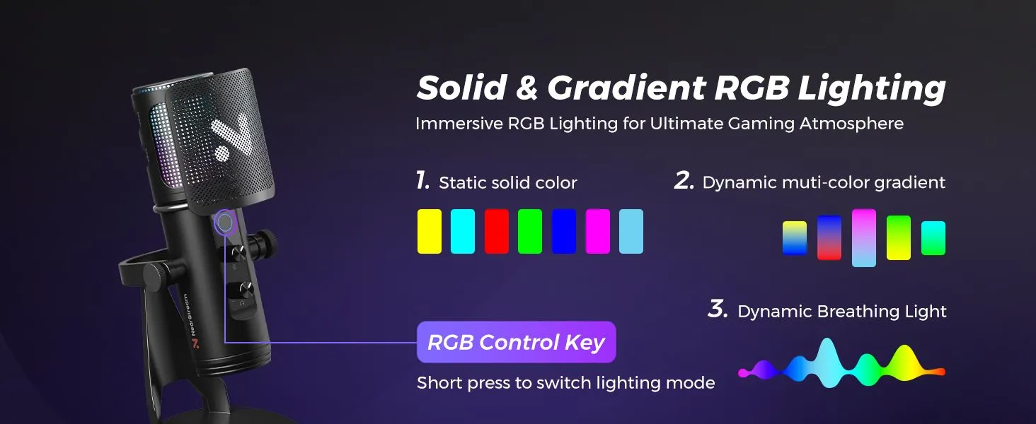 Controllable RGB lighting