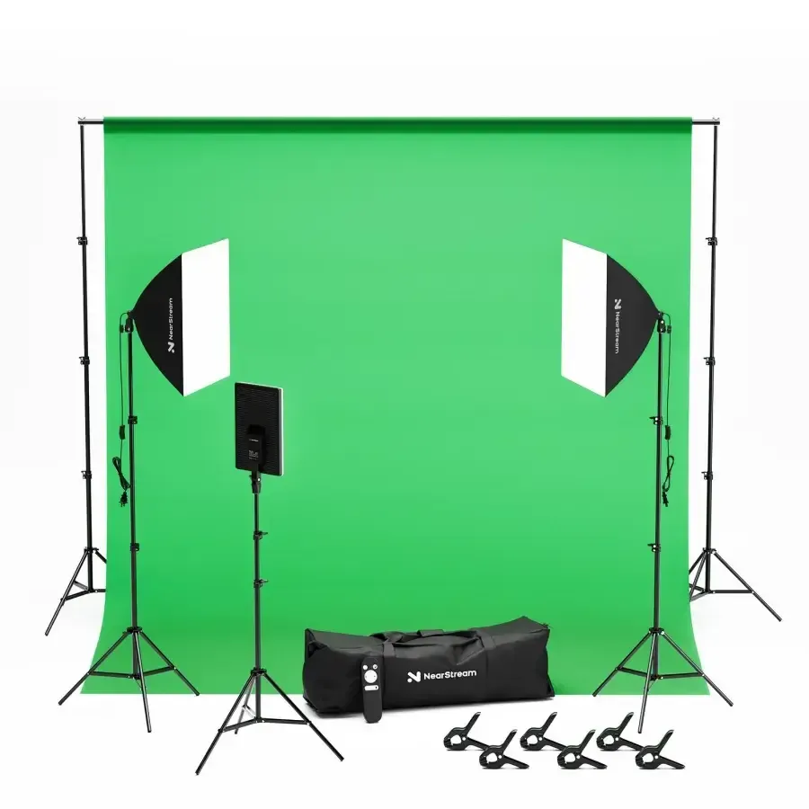 NearStream VK40 All green backdrop kit