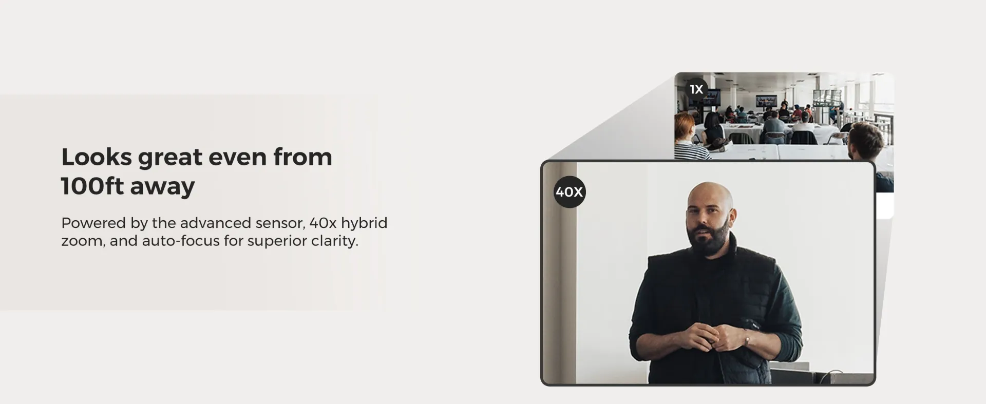 40X Hybrid Zoom