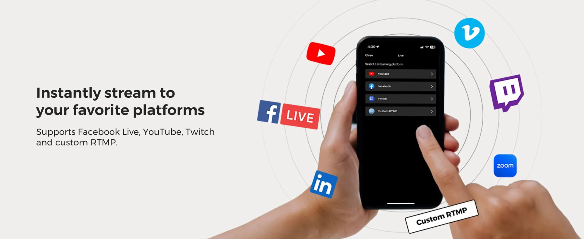 Instant Streaming