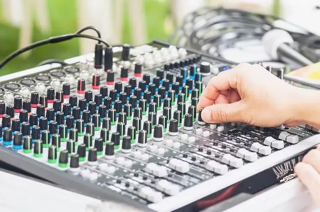 how to use audio mixer