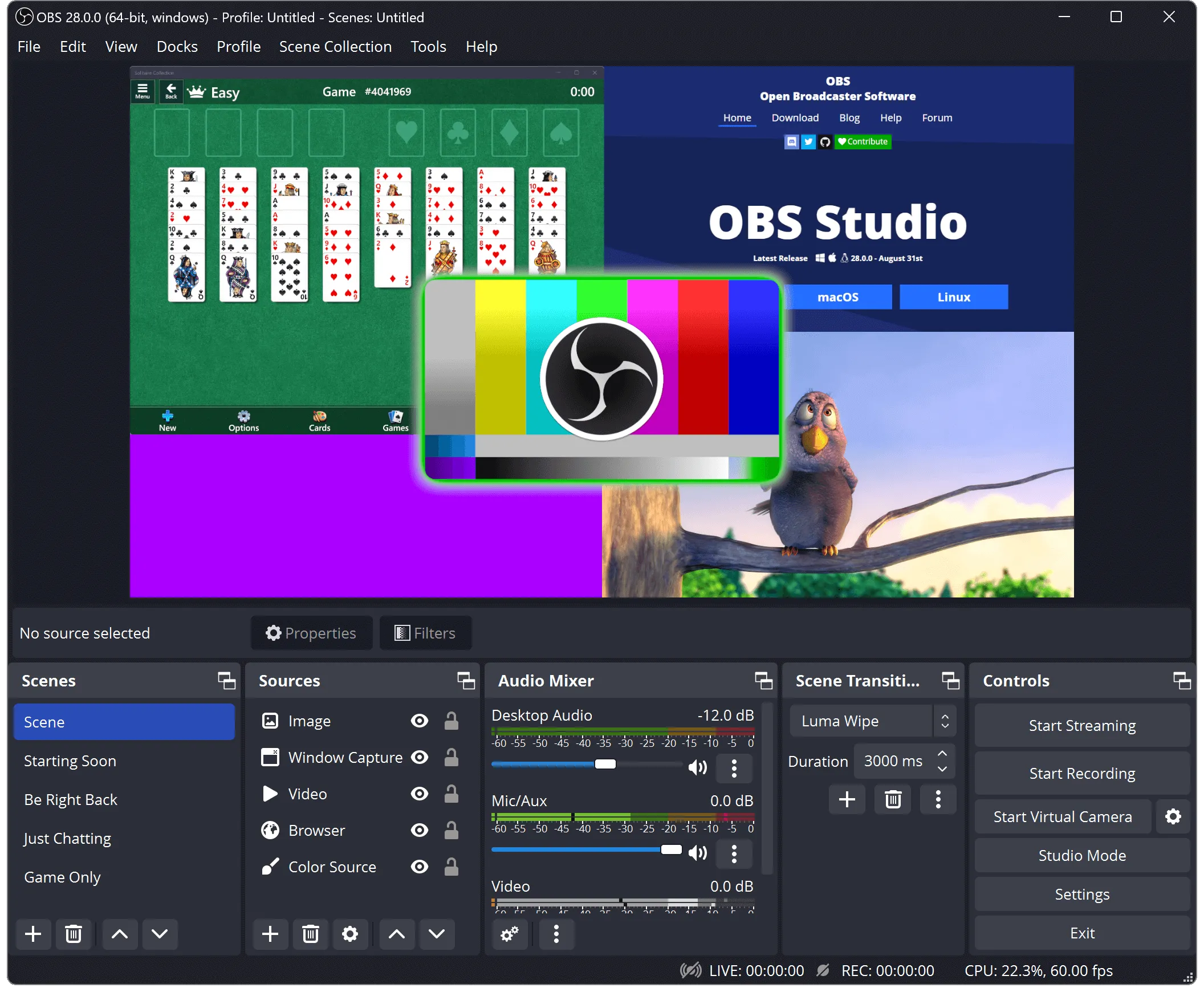 best free multistreaming platform OBS Studio