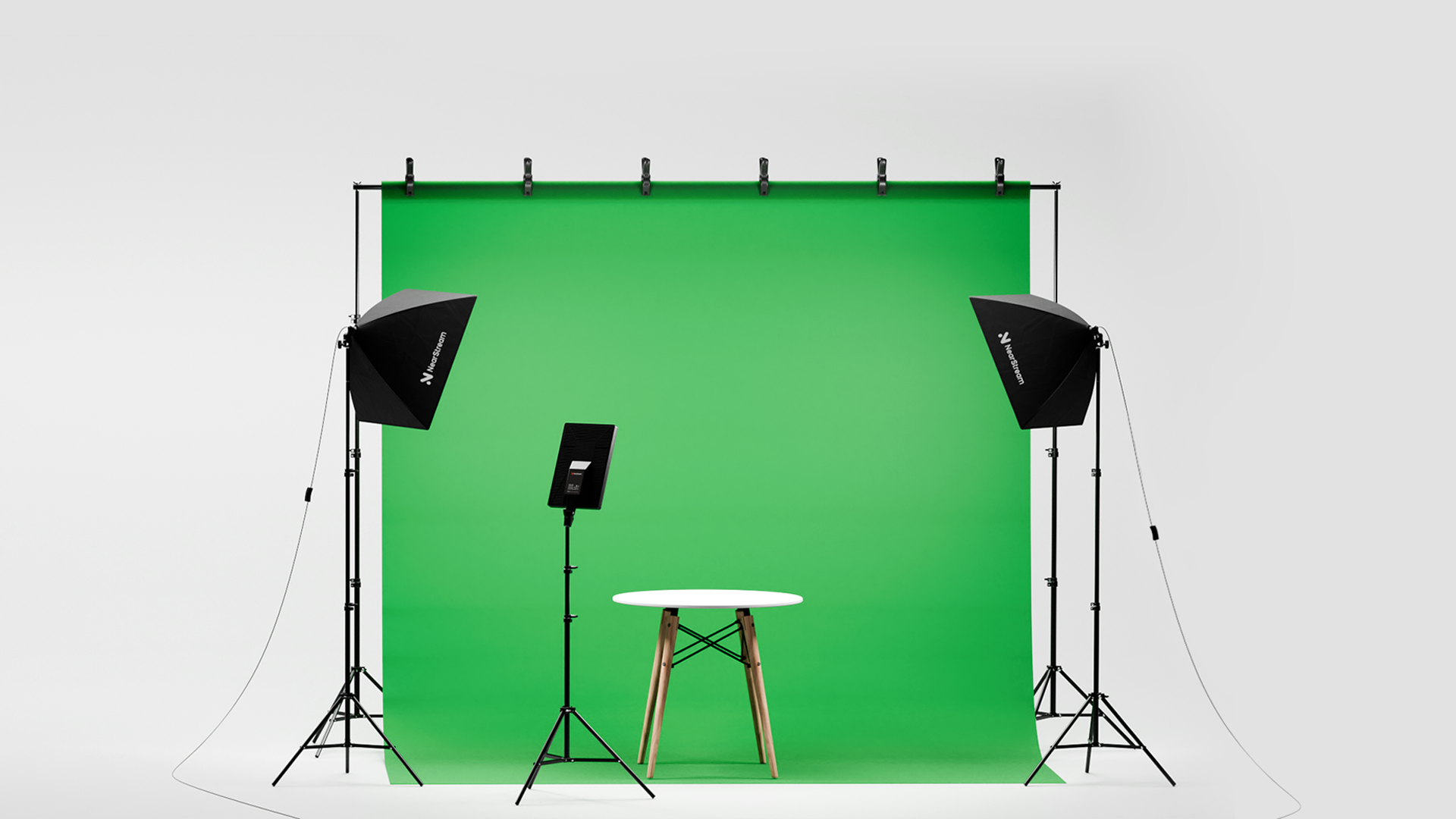 NearStream VK40 with is your all-in-one green screen background choice