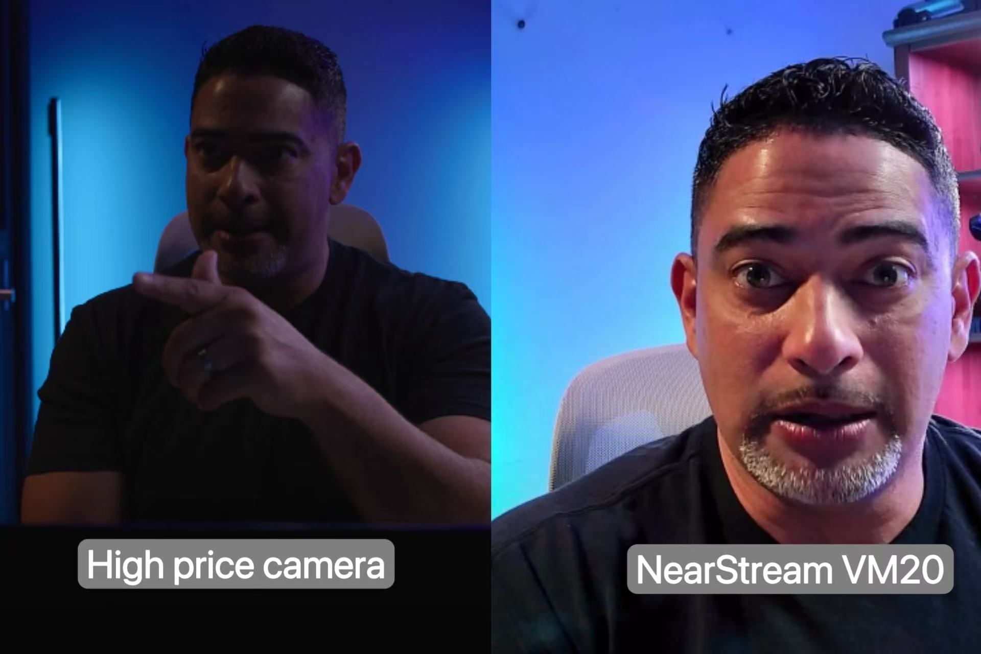 VM20 Perform Well in Low-Light for Live Streaming