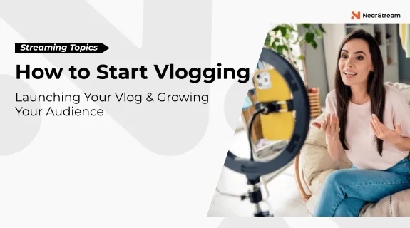 how to start vlogging blog banner
