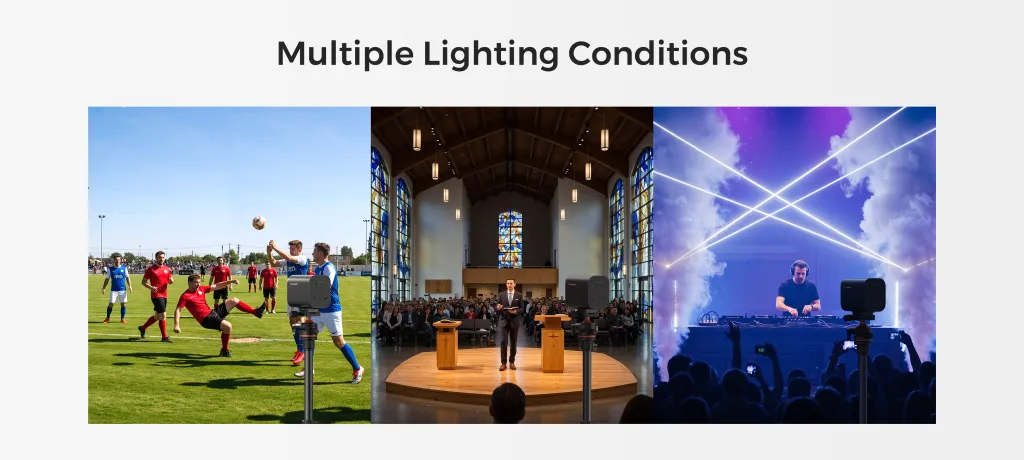 nearstream vm33 lighting conditions